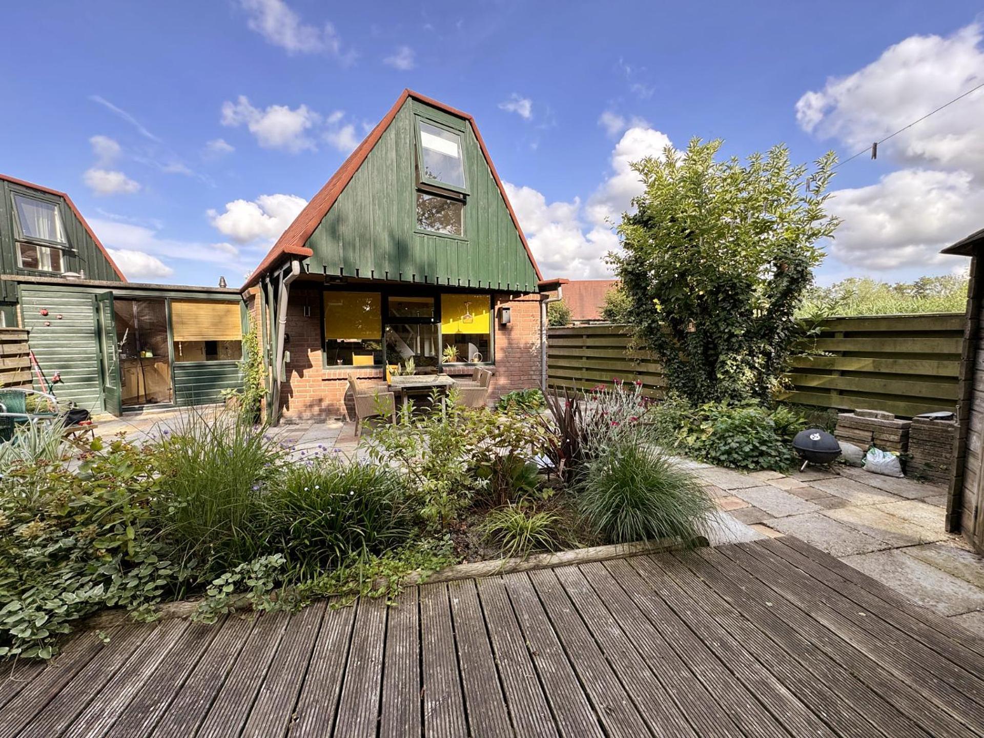 Vakantiehuisje in rustige en groene omgeving Nieuwe-Niedorp Buitenkant foto
