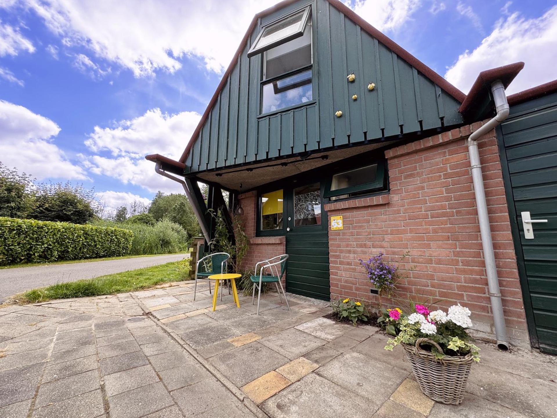 Vakantiehuisje in rustige en groene omgeving Nieuwe-Niedorp Buitenkant foto