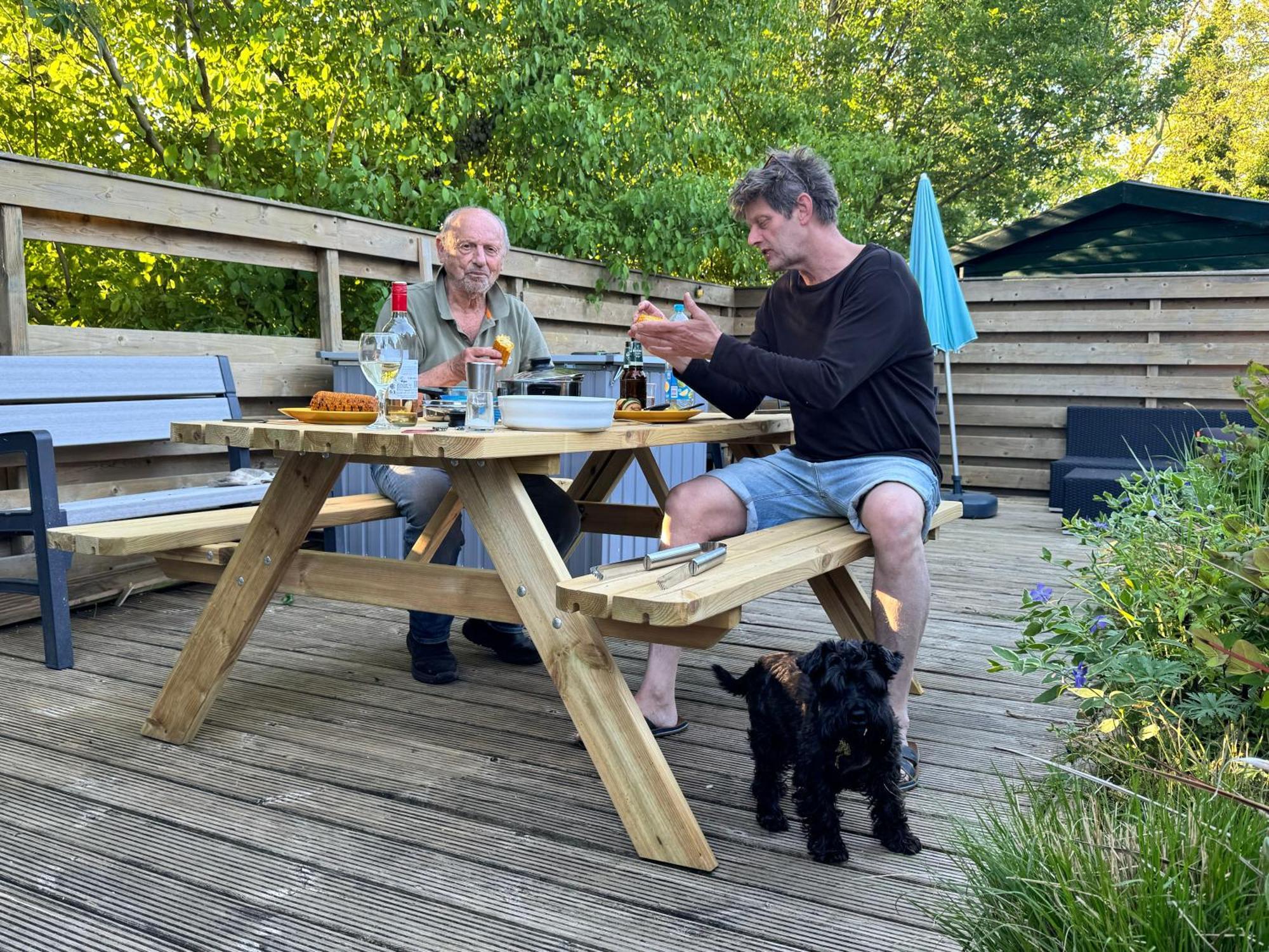 Vakantiehuisje in rustige en groene omgeving Nieuwe-Niedorp Buitenkant foto