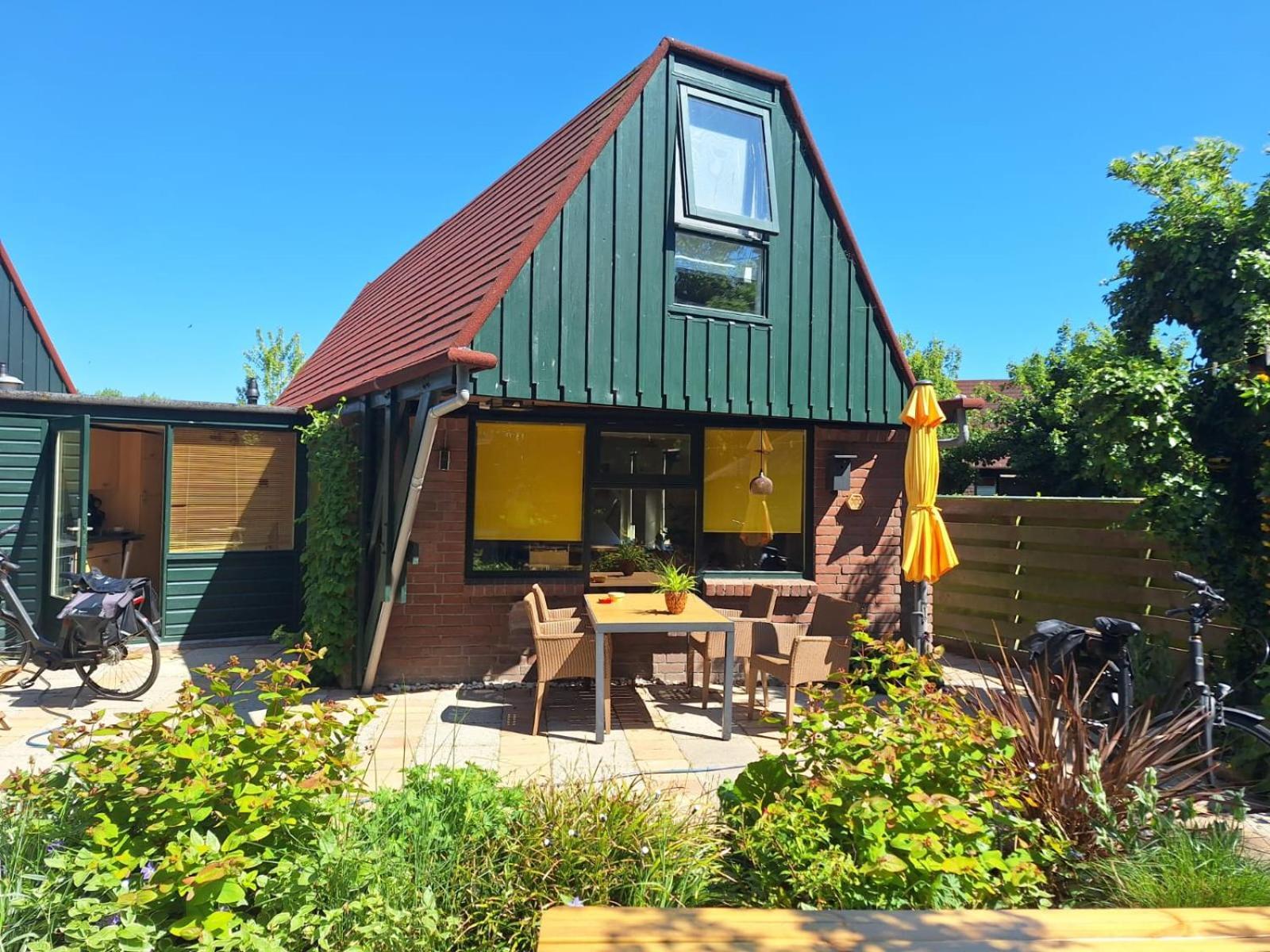 Vakantiehuisje in rustige en groene omgeving Nieuwe-Niedorp Buitenkant foto